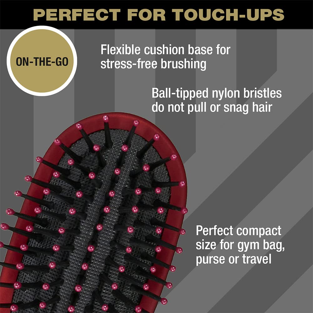 Conair Velvet Touch Travel Hairbrush