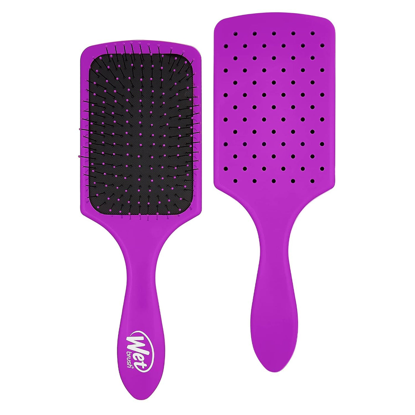 Wet Brush Paddle Detangling Brush, Black, Pink, Purple. Available one or per (Set of 3)