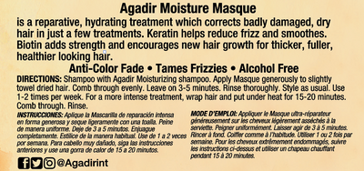 Agadir Argan Oil with Keratin Protein Sulfate-Free Moisture Masque 8 oz