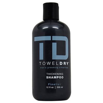 Towel Dry Thickening Shampoo, Fine Hair, 12 oz