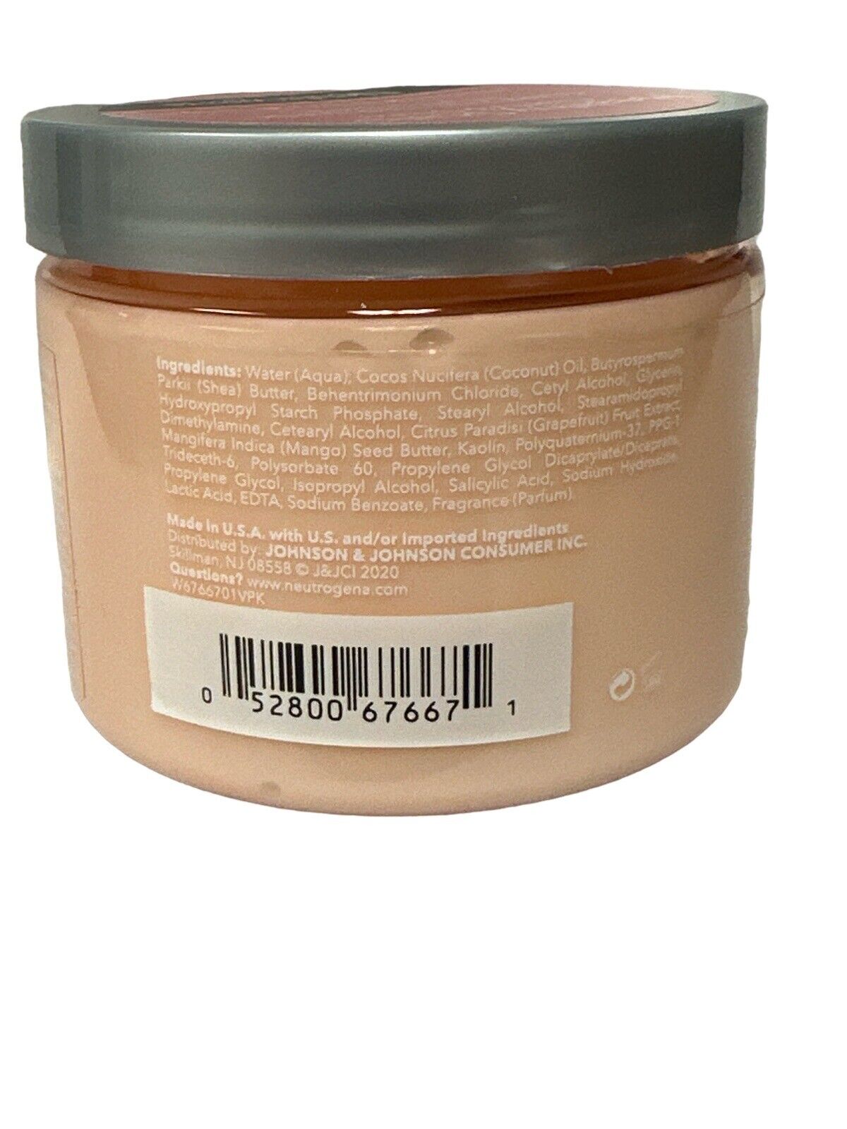 Neutrogena Healthy Scalp Clarifying Hair Mask Pink Grapefruit Oily Hair 6oz NEW