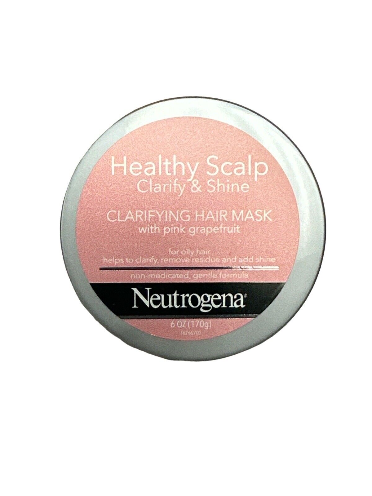 Neutrogena Healthy Scalp Clarifying Hair Mask Pink Grapefruit Oily Hair 6oz NEW