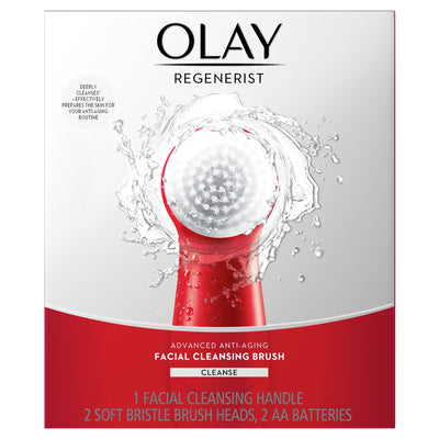 Olay Regenerist Face Cleansing Device Tool and 2 Brush Heads