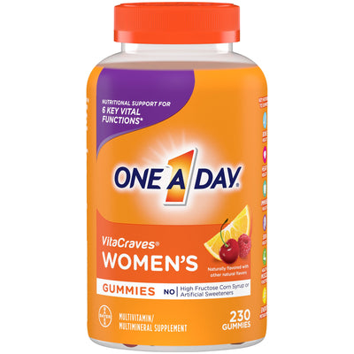 One A Day Women's Multivitamin Gummies, Multivitamins for Women, 230 Ct